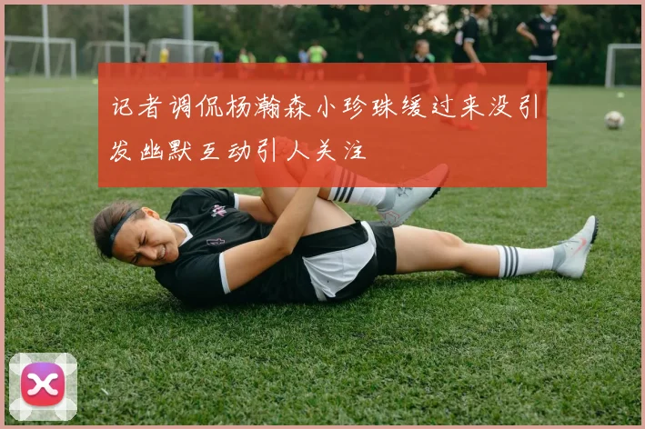 记者调侃杨瀚森小珍珠缓过来没引发幽默互动引人关注
